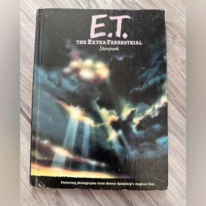 1982 E.T. The Extra Terrestrial Storybook by William Kotzwinkle Hardcover